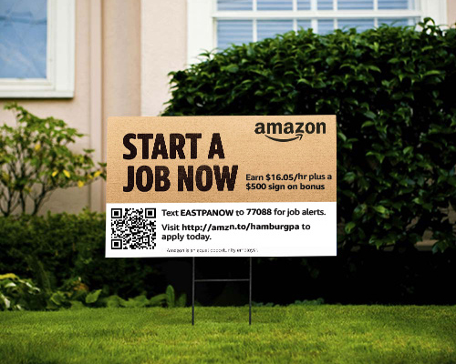 Amazon Corrugated Plastic Yard Signs